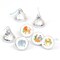 Big Dot of Happiness Mini Safari Animals Party Stickers, Jungle Birthday Party or Baby Shower Round Candy Favors - Small Labels (1 Sheet of 108)